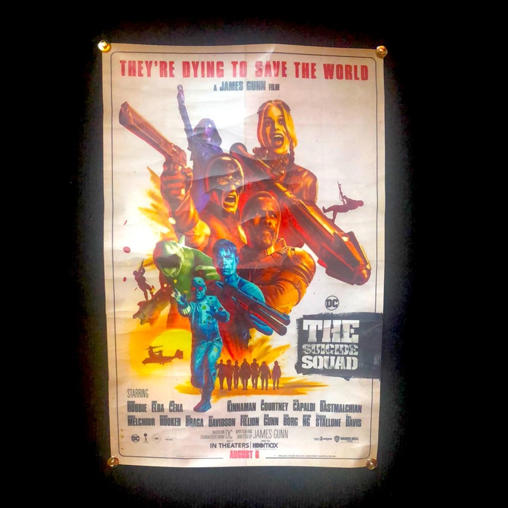 The suicide squad poster
